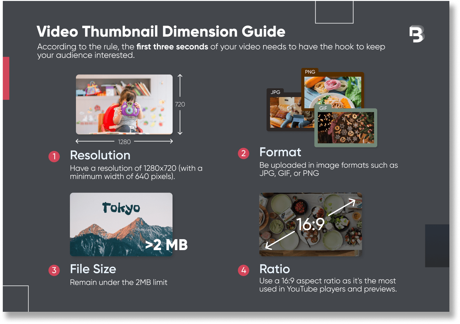 youtube video thumbnial guide